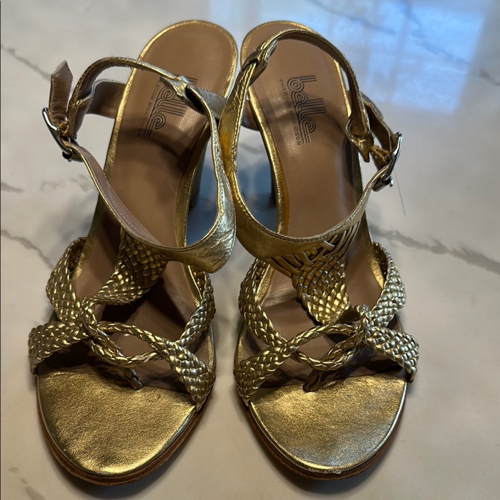 Elle Chic Gold Women's Sandals